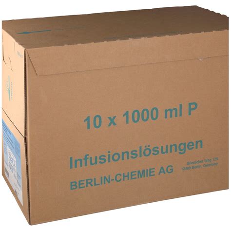 Isotonische Natriumchlorid Berlin Chemie 9 Mg Ml 0 9 Infusionslösung Plastikflasche 10x1000