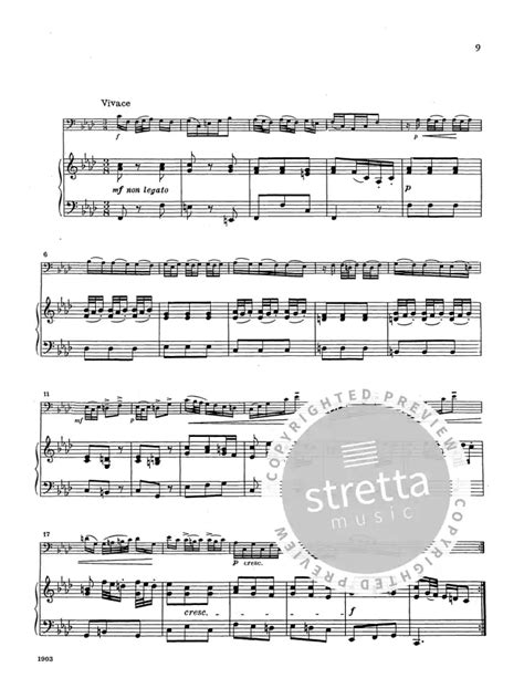 Sonate In F Moll TWV 41 F1 Von Georg Philipp Telemann Im Stretta