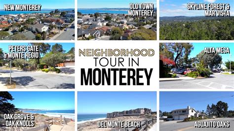 Monterey Neighborhoods Best Places To Live In Monterey Youtube