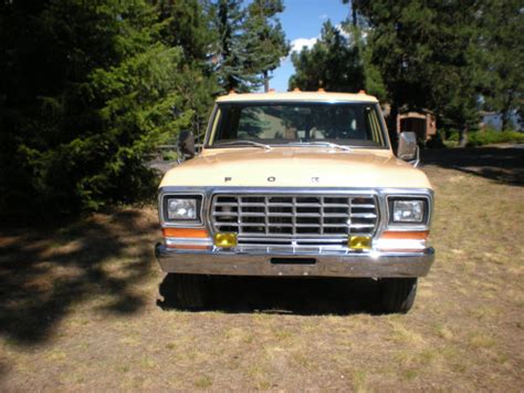 Ford 1978 F 350 Xlt Ranger Super Cab Camper Special Hybrid Survivor