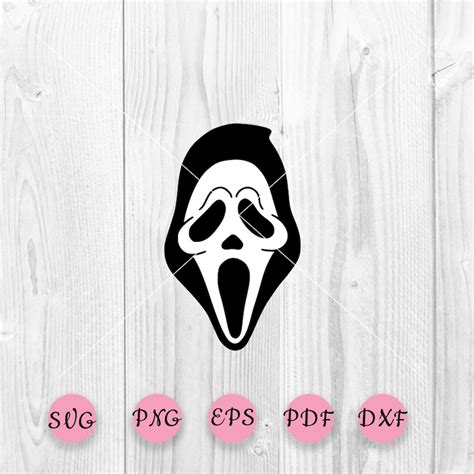 Scream Face Svg Scream Movie Ghost Face Ghost Face Svg Etsy India