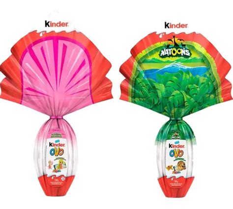 Kit Ovos De P Scoa Kinder Ovo Infantil G Menino Menina