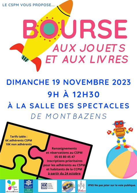 Bourse Aux Jouets Et Aux Livres Centre Social Du Plateau De Montbazens