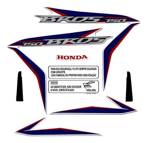 Faixas Adesivas Nxr Honda Bros 150 2013 2014 Todas As Cores