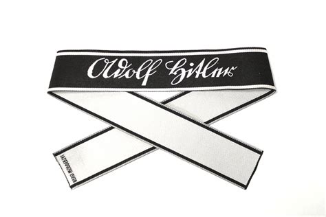 Reproduction 1st Waffen Ss Leibstandarte Adolf Hitler Bevo Cuff Title