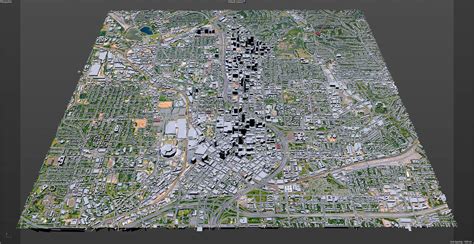 Atlanta Georgia Usa Downtown 8km 3d Model By 3dstudio