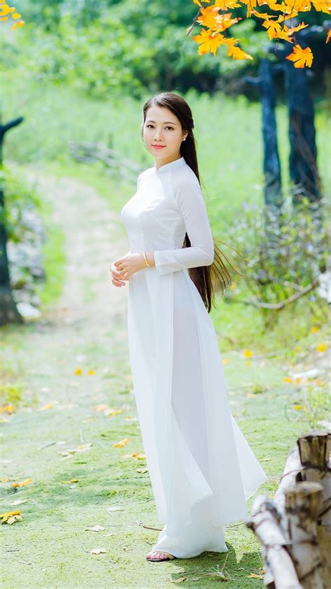 Vietnamese Long Dress Ao Dai Vietnamese Long Dress Vietnamese Traditional Dress