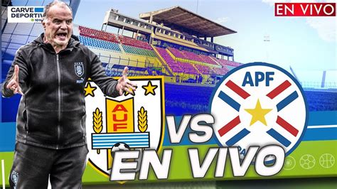 URUGUAY VS PARAGUAY SUB 23 EN VIVO Carve Deportiva YouTube