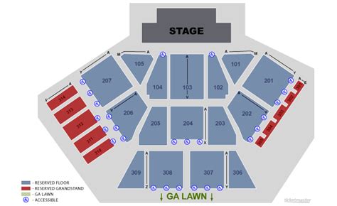 Blue Hills Bank Pavilion Seating Plan Elcho Table