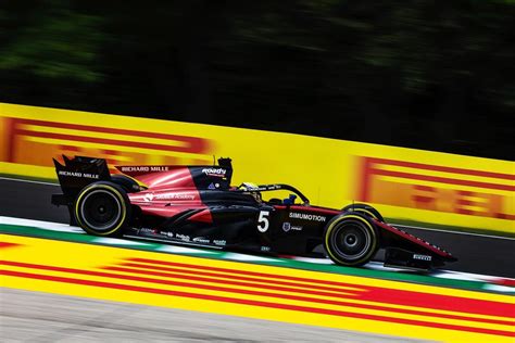 Th O Pourchaire Sur Le Podium Du Grand Prix De Belgique En F