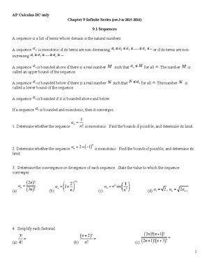 Bc Unit Homework Practice Worksheet Ap Calculus Bc Unit