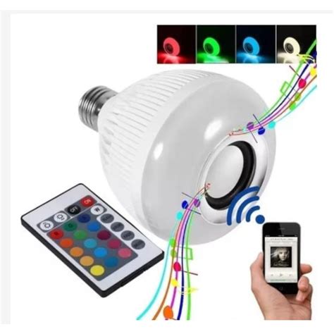 L Mpada Bluetooth Led Caixa De Som Controle W Shopee Brasil