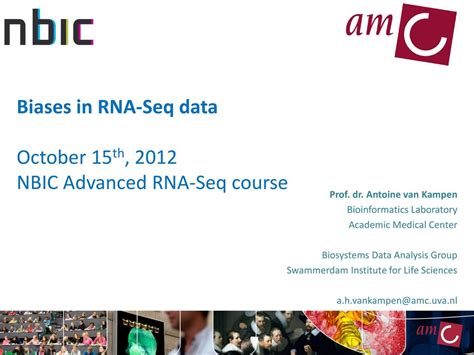 Biases In Rna Seq Data October 15th 2012 Nbic Advanced Rna Seq Course Ppt Download