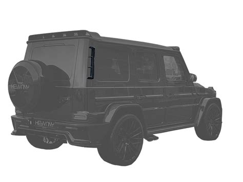 Keyvany D Pillar Cover Mercedes Benz G Class W464 Royal Body Kits