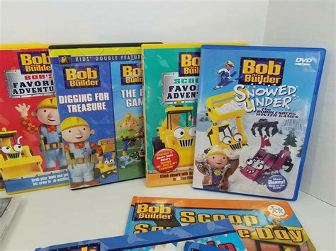 Bob The Builder Dvds And Bob The Grelly Usa