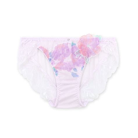 フランデランジェリー fran de lingerie Crystal shower クリスタルシャワー コーディネートショーツ返品不可商品 ラベンダー ファッション通販