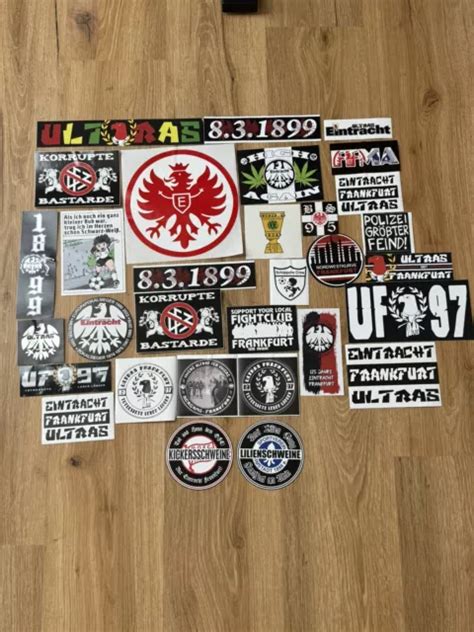 X Aufkleber Eintracht Frankfurt Ultras Sammlung Sge Inkl Reflektor