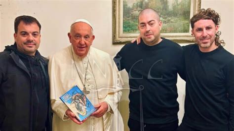 El Papa Francisco recibió en el Vaticano a Pato Fontanet ex cantante