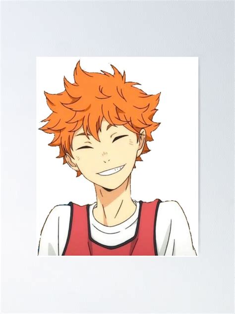 "Haikyuu!!- Hinata Shoyo" Poster for Sale by BellaReii | Redbubble