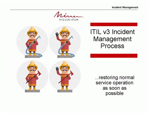 Incident Management – ITIL v3, PPT - Nissen ITSM & ITS Partner