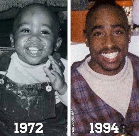 Tupac Amaru Shakur On Instagram Baby Pac And Gangsta Pac Same Smile