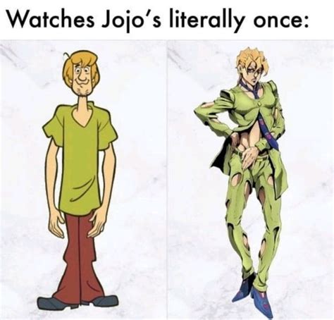 Jojo Shaggy Jojo Bizarre Adventure Meme Jojo Anime