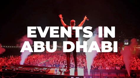 November Events Conferences And Performances In Abu Dhabi You Shouldn