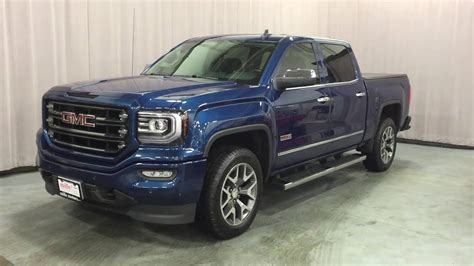 Demo Gmc Sierra Slt Crew Cab All Terrain Wd Blue Oshawa On