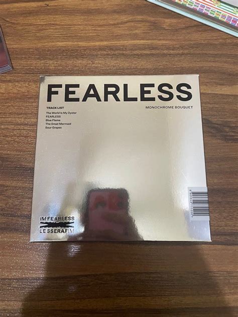 Le Sserafim Fearless Unsealed Album Hobbies Toys Memorabilia