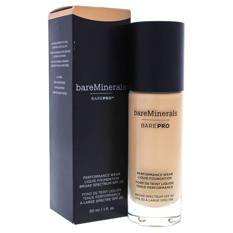 Buy Bareminerals Barepro Performance Wear Liquid Foundation Spf 20