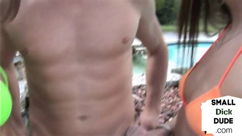 Small Cock Dude Some Wanked Outdoor By Dom Bikini Teens