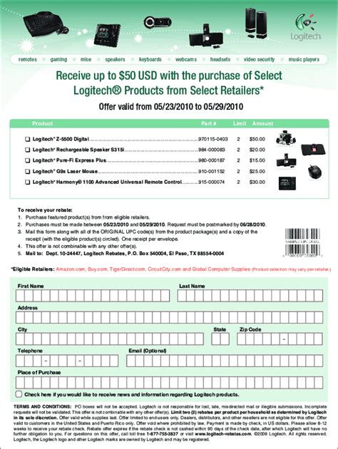 Fillable Online Fillable Online Logitech Harmony Products From Select