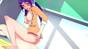 La estudiante Mita recibe creampie en el coño en el aula de la escuela MiSide d hentai sex
