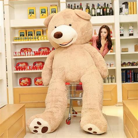 Big Size 200cm American Giant Bear Teddy Bear Doll Good Quality Factary