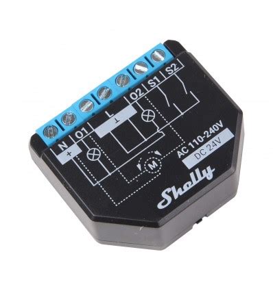 Shelly Plus 2PM WiFi Relay Switch 2 Channels DIY Electronics