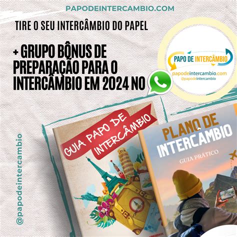 Plano De Interc Mbio Pr Tico Guia De Interc Mbio Papo De Interc Mbio