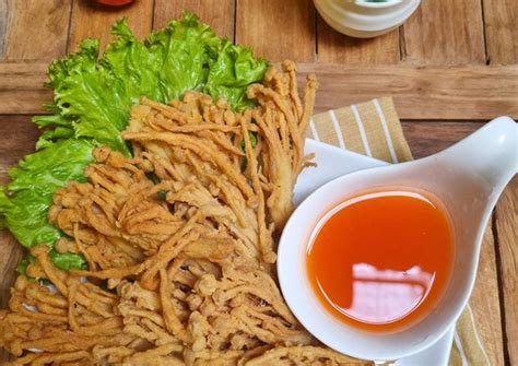 Resep Jamur Enoki Crispy Oleh Yayak W Cookpad