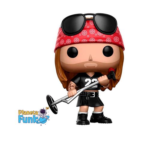 Funko Pop Rocks Guns N Roses Axl Rose Planeta Funko