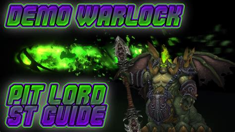 10 0 Dragonflight Demonology Warlock Single Target Pitlord Guide