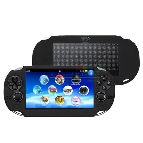 Black Silicone Case For Psv Silicon Gel Ps Vita Psvita