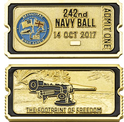 Navy Ship Challenge Coins - Signature Coins