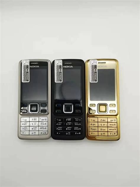 Nokia 6300 Classic Cellphone Gold With One Year Warranty Russian