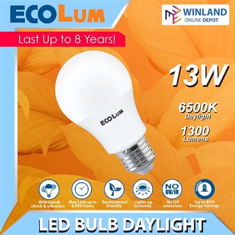 Firefly By Winland Ecolum Super Bright Power Saving Led Light Bulb