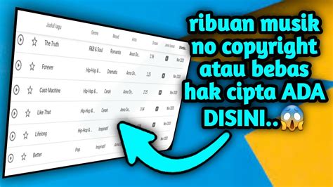 Cara Menggunakan Lagu Copyright Di Youtube Homecare