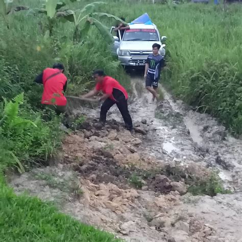 PENDUDUK TAGIBANG RAYU DUA JALAN UTAMA KE PEKAN RANAU KOTA MARUDU