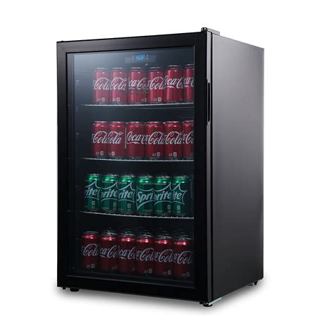 Commercial Cool Beverage Cooler 4 4 Cu Ft Capacity Drink Fridge