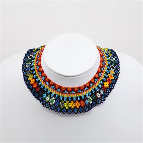 Beautiful Beaded Necklace From The Embera Tribe In Colombia