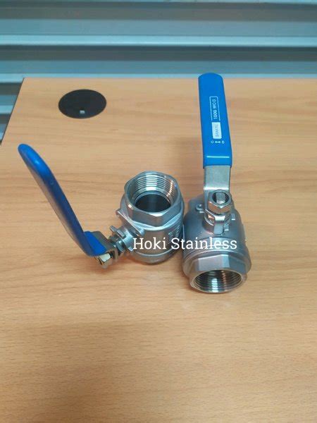 Jual Ball Valve Pc Sankyo Ss Drat Inch Ball Valve Full Bore