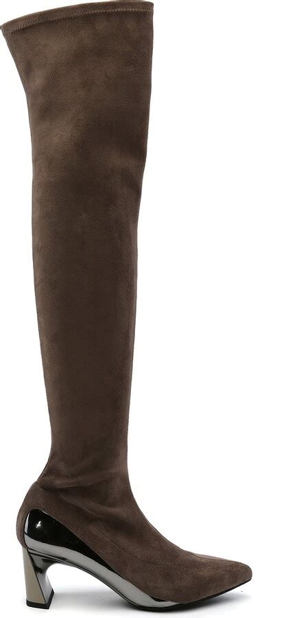 United Nude Molten Flow Thigh Boot Mid ShopStyle