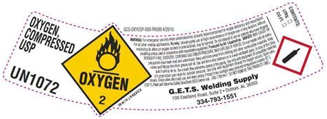 Fda Label For Oxygen Indications Usage And Precautions